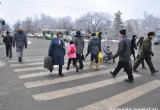 В Вологде прошли рейды ГИБДД на пешеходных переходах.