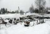 В пожаре, который произошел в Вологодском районе, погиб человек