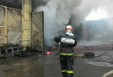 В Вологде загорелся склад хозтоваров