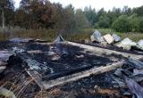 В Череповецком районе неизвестные подожгли строящийся дом