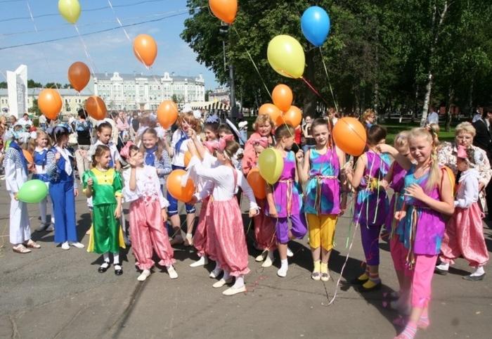В Вологде 1 сентября пройдет безалкогольный детский праздник 