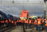Завалы на месте столкновения поездов в Вологде ликвидируют к трем часам дня (ВИДЕО, ФОТО)