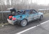 Не пристегнутый пассажир Ауди на трассе под Череповцом получил множественные травмы