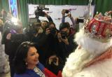 Дед Мороз завернул к Надежде Бабкиной в Москве