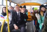 Школе Вологодского района подарили автобус
