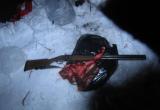 Брошенное ружье обнаружили егеря рядом с разделанной тушей лося