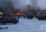  Названы причины крупного пожара на складе «Аллея мебели» в Вологде 
