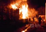 В Вологодской области сгорел двухэтажный дом (ФОТО) 