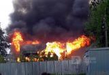 В Вологодской области горит жилой дом (ФОТО) 