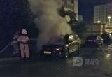 Очередная иномарка сгорела в Вологде: возможен поджог (ФОТО) 
