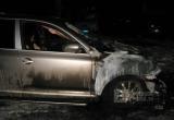 Престижная иномарка горела в Вологде: Ущерб миллион рублей. Возможен поджог