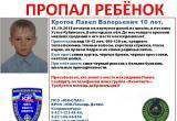 ВНИМАНИЕ! В Вологодской области пропал 10-летний мальчик (ФОТО) 