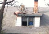 Пьяный сокольчанин поругался с женой и залез на крышу 