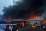 Гипермаркет "Лента" полностью сгорел за пару часов (ВИДЕО) 