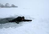 Пенсионер решил проверить свою удачу и крепость льда на реке Вологде: Лед - подвел, удача -нет 