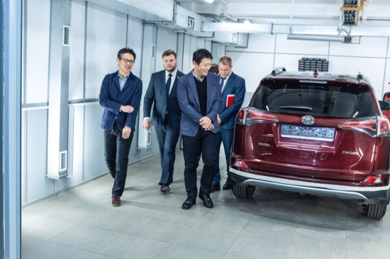 Делегация топ-менеджеров представительства Тойота побывала в Вологде 
