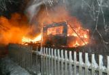 Завхоз базы отдыха в Череповецком районе обгорел на пожаре
