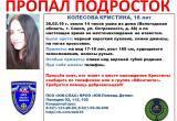 В Вологодской области пропала несовершеннолетняя девушка