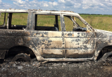 В Кич-Городецком районе автомобиль УАЗ сгорел вместе с его владельцем