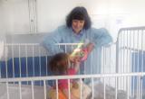 Региональный уполномоченный по правам ребенка навестила 2-летнюю Василису из Тарногского района