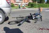 ДТП в Череповце: столкновение авто и велосипеда засняли на камеру (ВИДЕО)