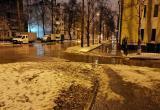 Из-за обильных осадков ситуация в Вологде обостряется