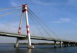 В Череповце осветили развязку Октябрьского моста