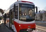 Новый низкопольный трамвай порадовал жителей Череповца