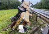 Водитель "Жигулей" погиб после столкновения с отбойником на федеральной трассе в Вологодской области