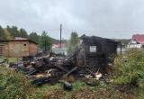 В Вологодской области семья не успела порадоваться новой даче: все сгорело дотла