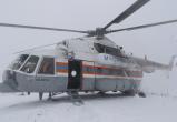 Вертолет МЧС упал в полынью на льду Онежского озера и пошел на дно вместе с экипажем
