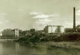 Старая Вологда. Вид на набережную. Конец 1950-х