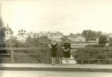 Старая Вологда. Вид с Рыбнорядского моста. Начало 1960-х