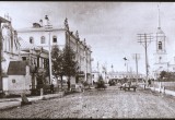 Старая Вологда. Вид в сторону Сенной площади. 1910-е