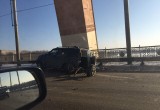 В Череповце на Октябрьском мосту серьезная авария (ФОТО)