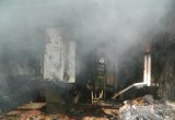 Сильный пожар в Шекснинском районе (ФОТО) 