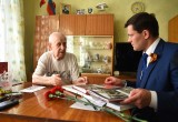 Мэр Сергей Воропанов поздравил ветеранов с Днем Победы
