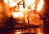 В Вологодской области сгорел двухэтажный дом (ФОТО) 