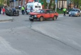 В Вологодской области "Москвич" победил "двенадцатую" в дорожном инциденте