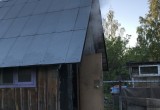 В Череповце накануне вечером загорелась баня (ФОТО)