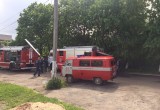 В центре Вологды горит деревянный дом (ФОТО,ВИДЕО) 