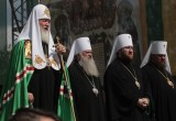 Патриарх Кирилл провел на Соборной площади Вологды божественную литургию