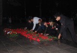 В Вологде полицейские и ветераны МВД возложили цветы к Вечному огню (ФОТО)