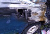 В Череповце дотла сгорел автомобиль ВАЗ (ФОТО)