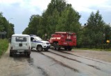 Лобовое ДТП в Вожеге: БМВ и ВАЗ не поделили дорогу (ФОТО)