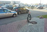 В Череповце школьник на велосипеде упал на кроссовер (ФОТО) 