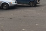 В Вологде два автомобиля не поделили одну улицу (ФОТО) 