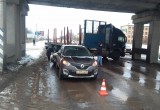Тройное ДТП в Вологодской области: Фура едва не снесла две легковушки (ФОТО) 