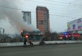 Деревянный дом горел на улице Ленинградской в Вологде (ФОТО, ВИДЕО) 