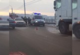 Из-за аварии на Октябрьском мосту вологжане оказались в долгой "пробке" (ФОТО) 